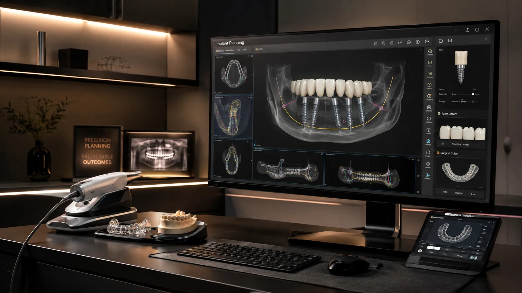 Digital dental treatment planning